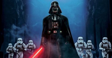 darth vader with stormtroopers in star wars rebels