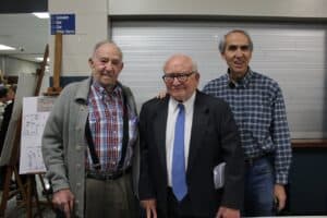 ed asner with fans
