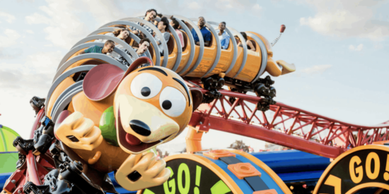 Slinky Dog Dash at Disney World's Disney's Hollywood Studios