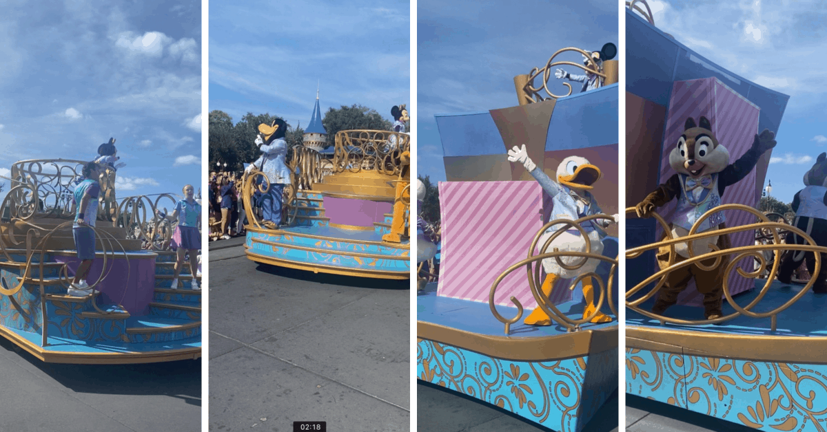 Mickey’s celebration cavalcade