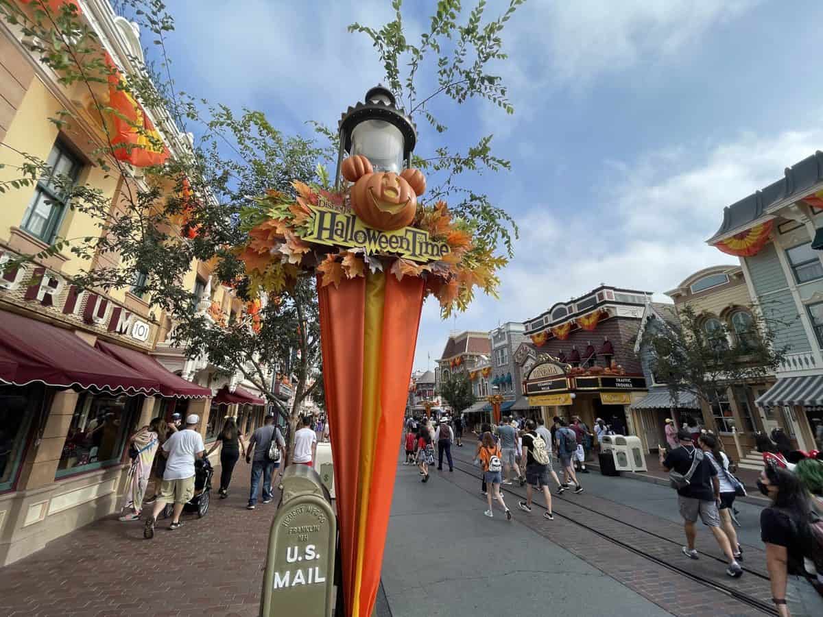 halloween time at disneyalnd resort