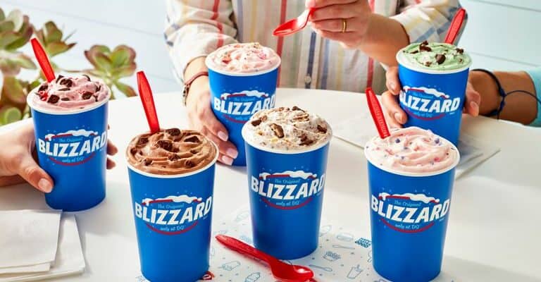 Dairy Queen Blizzards