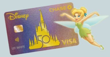 Disney chase visa with tinker bell