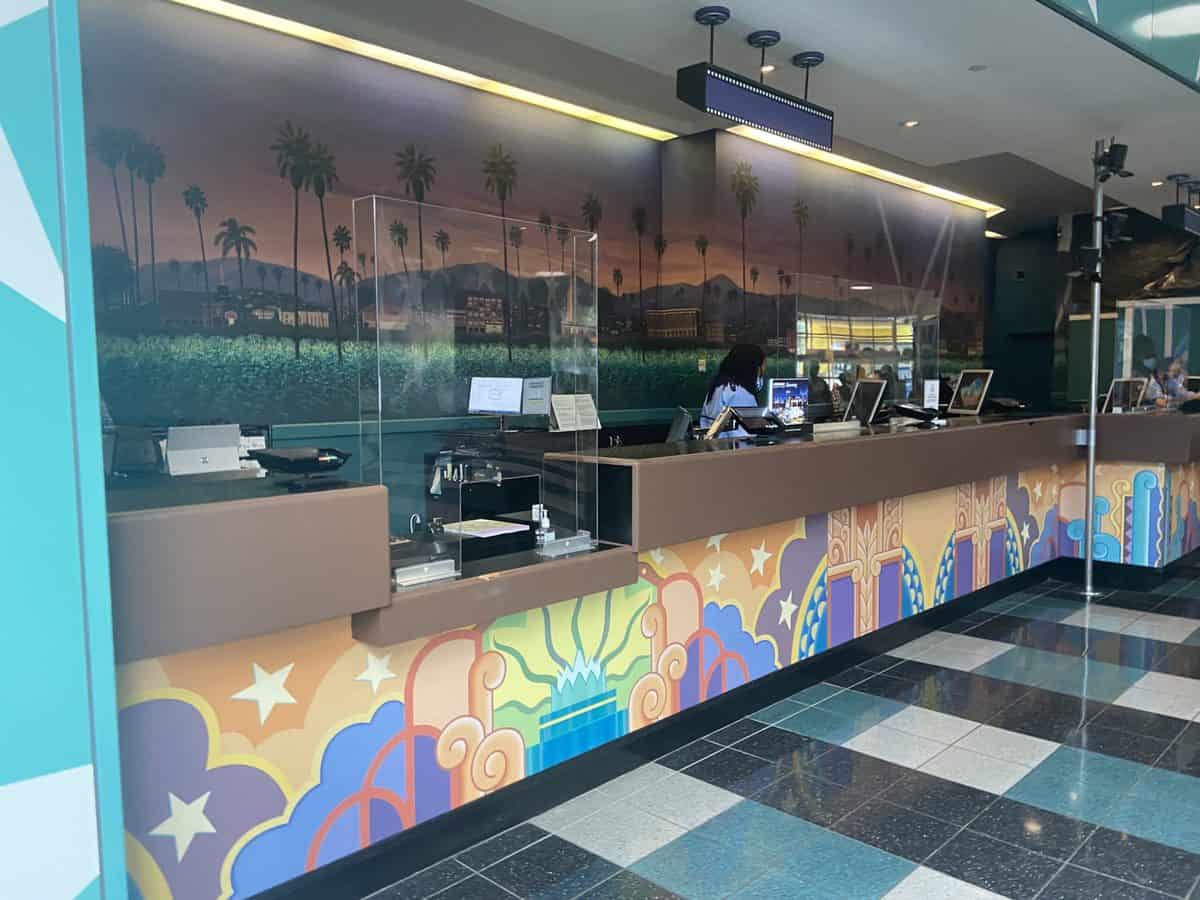 all star movies lobby