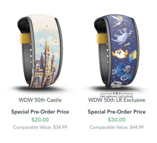 Special Walt Disney World 50th Anniversary MagicBand Available as