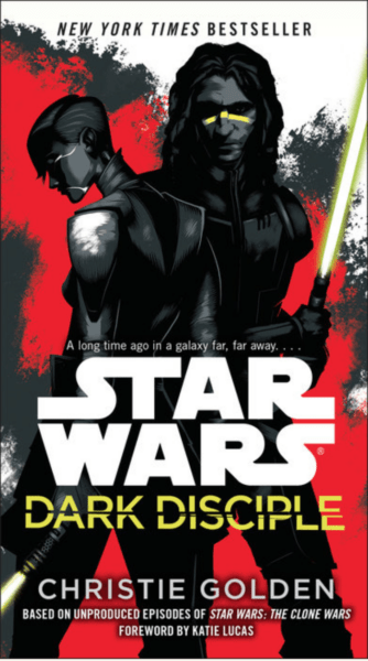 Star Wars Dark Disciple Book Cover