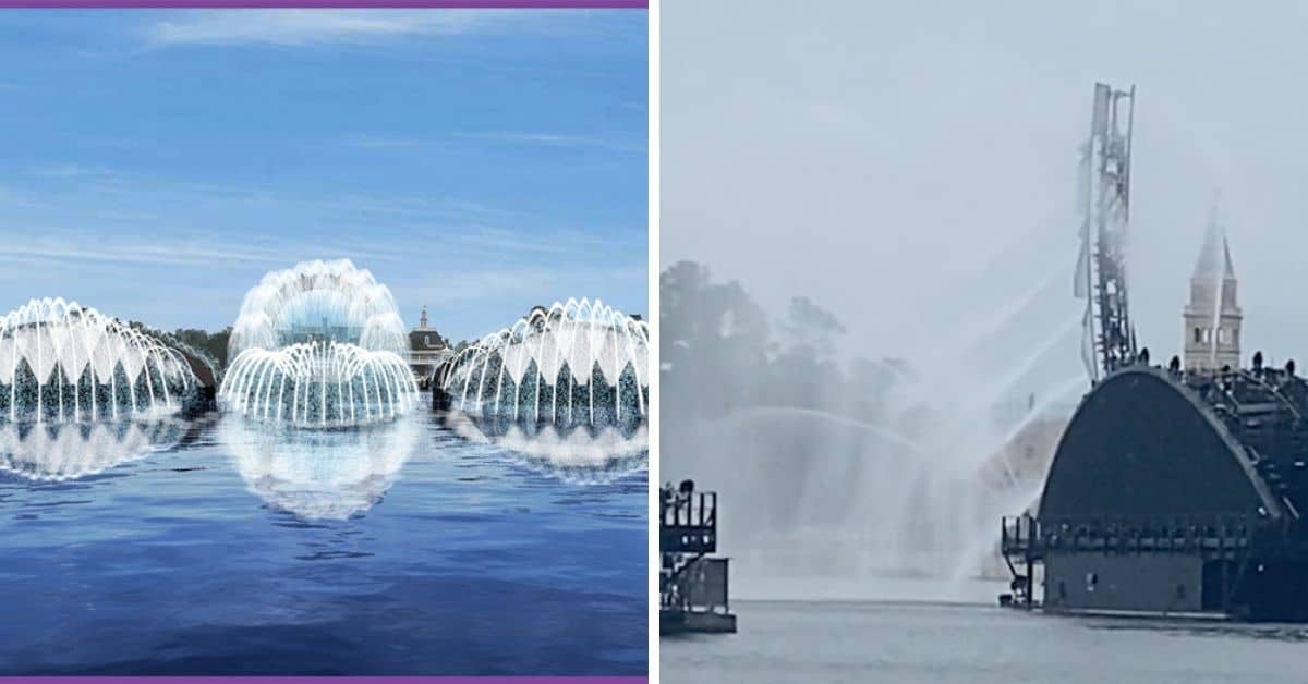 epcot daytime show water testing