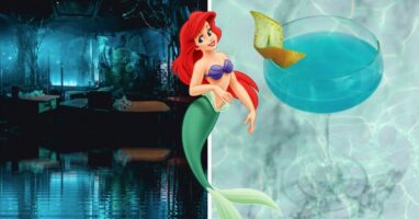 little mermaid themed bar