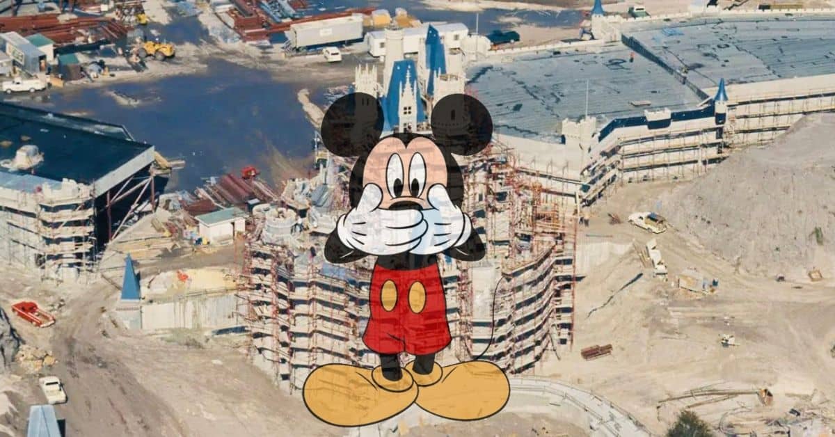 cinderella castle construction