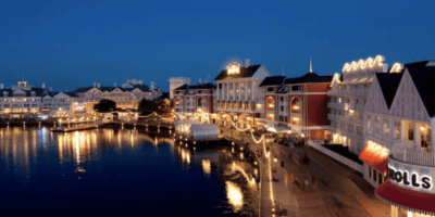 disney world boardwalk night
