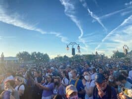 Disney world 50th anniversary crowds magic kingdom