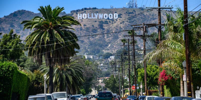 Hollywood sign