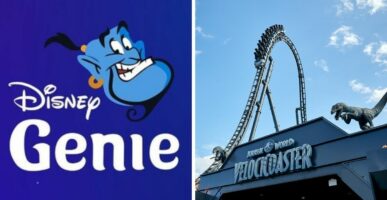 Disney Genie and Velocicoaster