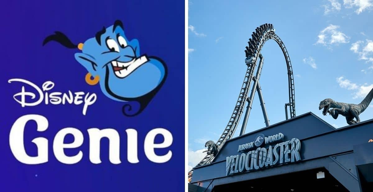 Disney Genie and Velocicoaster