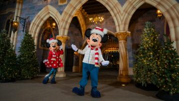 Mickey and Minnie holiday outfits