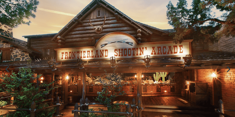 Shooting Arcade exterior in Frontierland at Walt Disney World Resort