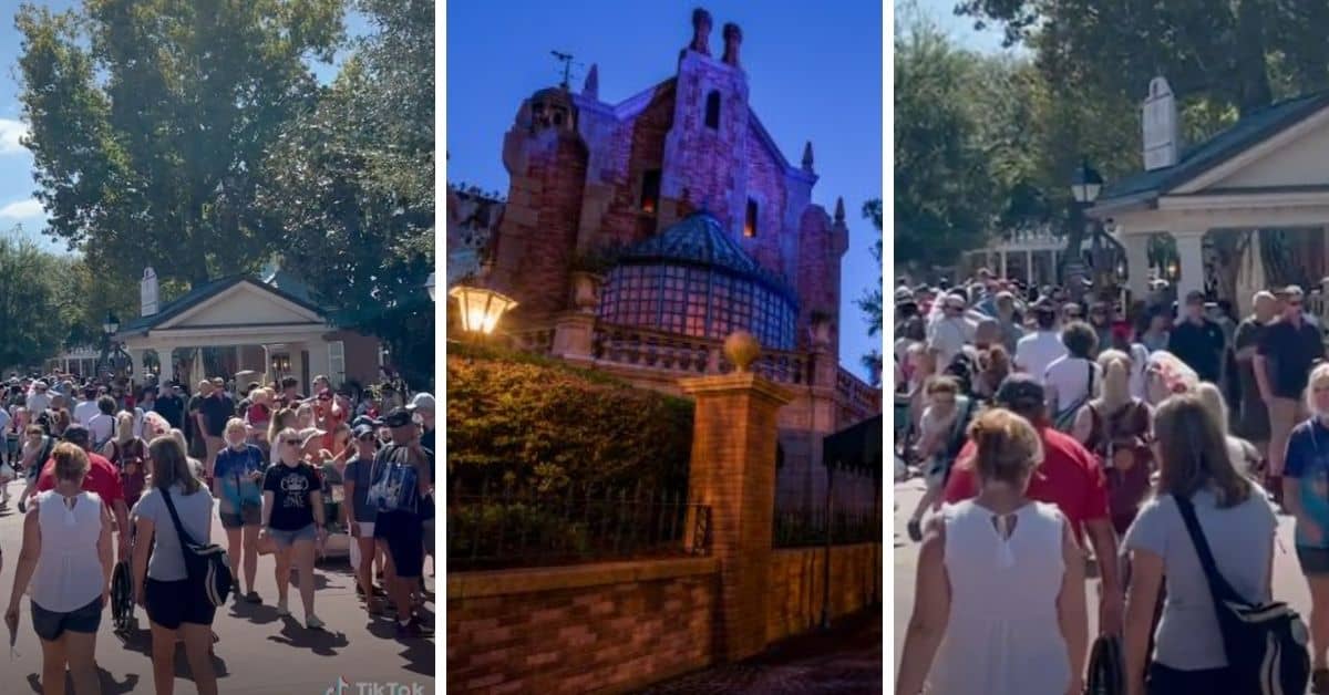 haunted mansion queue