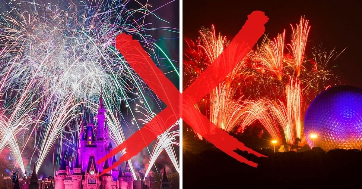 magic kingdom and epcot fireworks