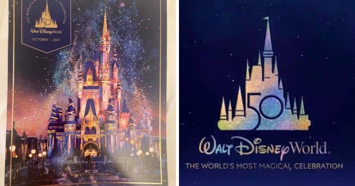 disney world 50th poster