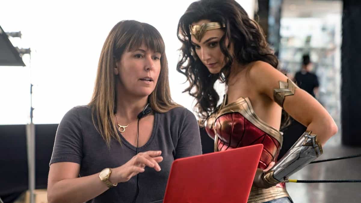 gal gadot (right) with patty jenkins (left)