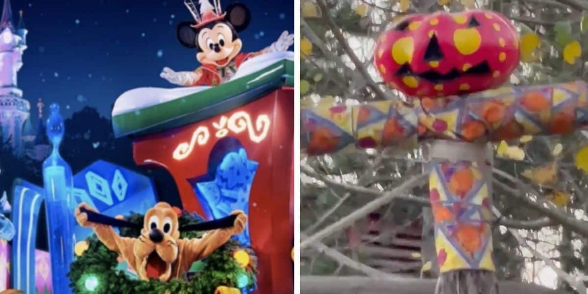 Mickey's Christmas parade
