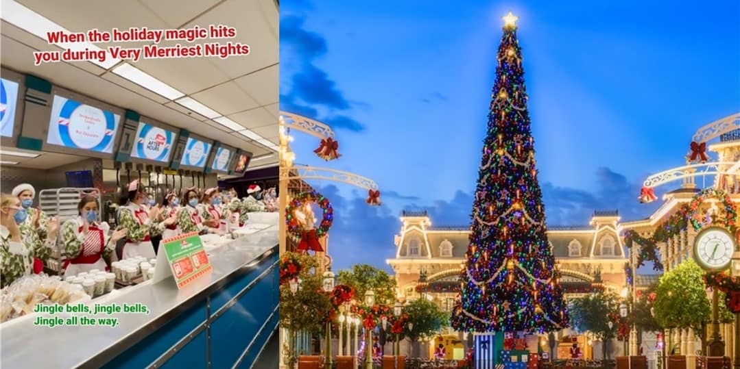 Disney Cast Member singing