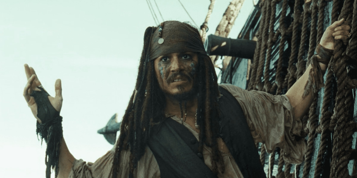 Johnny Depp as Jack Sparrow