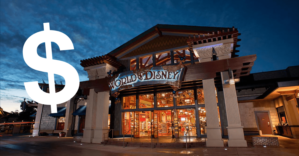 disney springs money