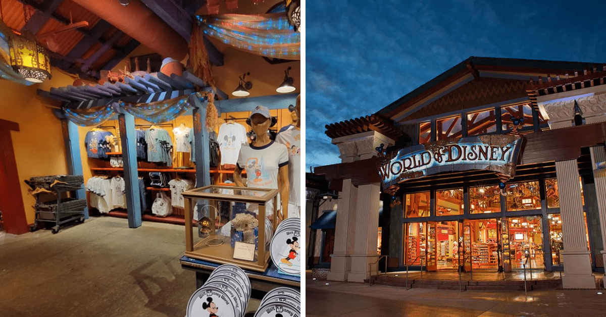 world of disney merchandise