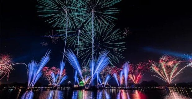 EPCOT New Years Fireworks