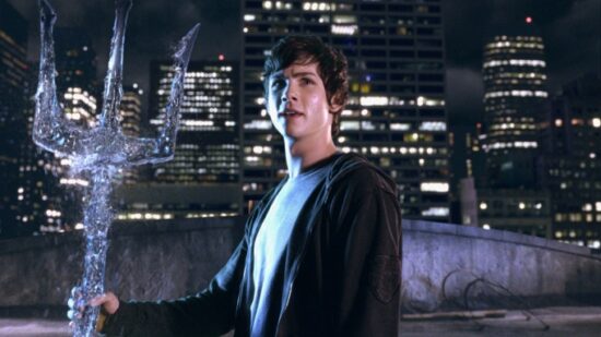 percy jackson with trident