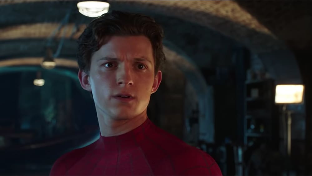 tom holland in spider-man far from home