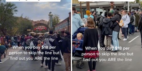 Crowds at Disney
