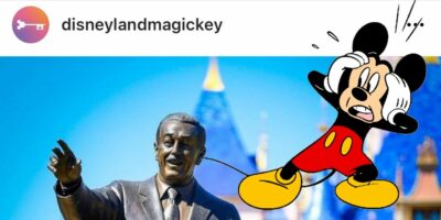 walt misquoted in his birthday header with shocked mickey graphic