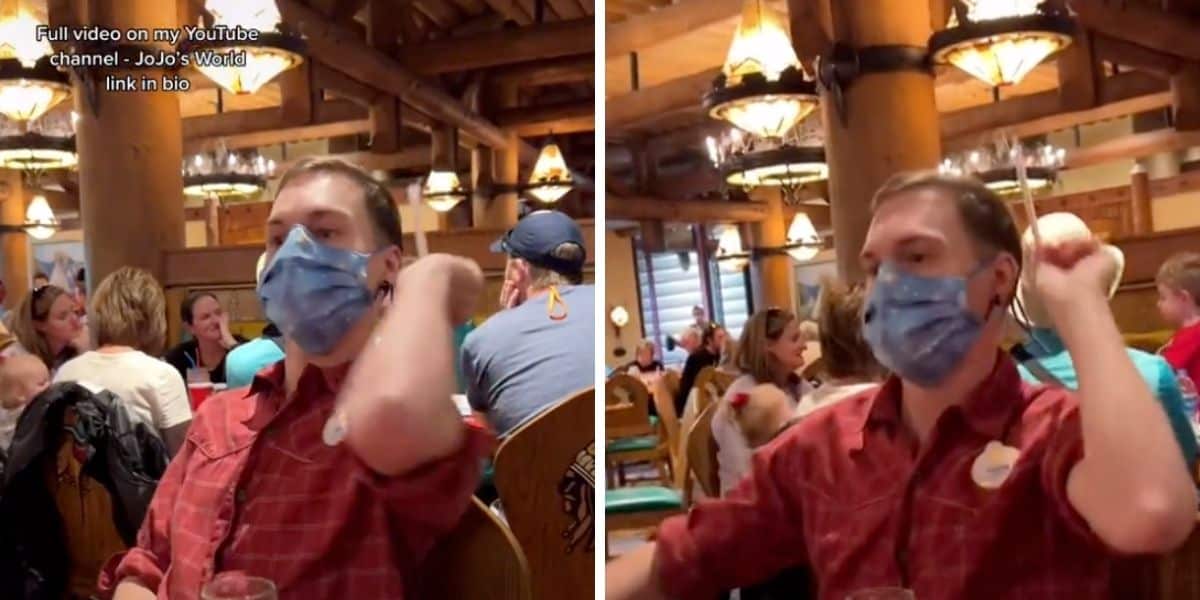 Whispering Canyon Cafe waiter