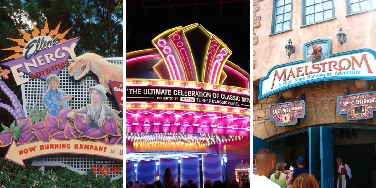Extinct Disney attractions