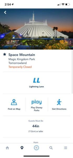 space mountain my disney experience