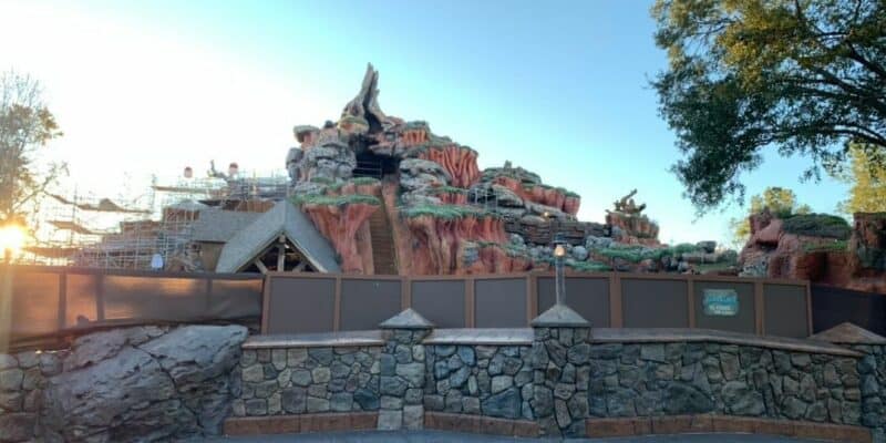 splash mountain refurbishment