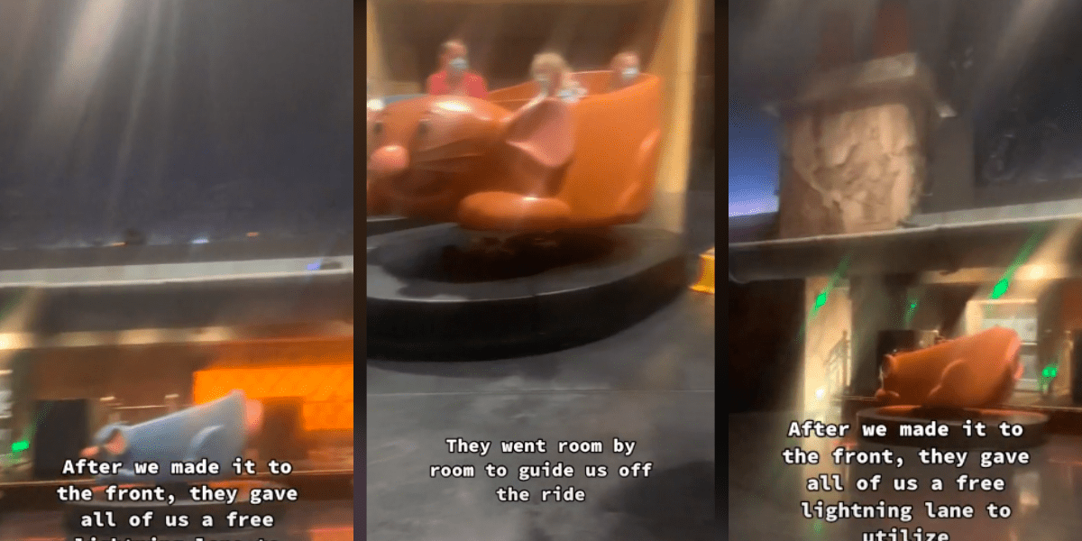 Remy's Ratatouille Adventure malfunction