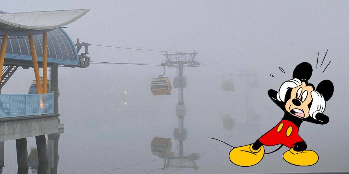 disney skyliner fog