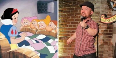 snow white (left) brad williams (right)