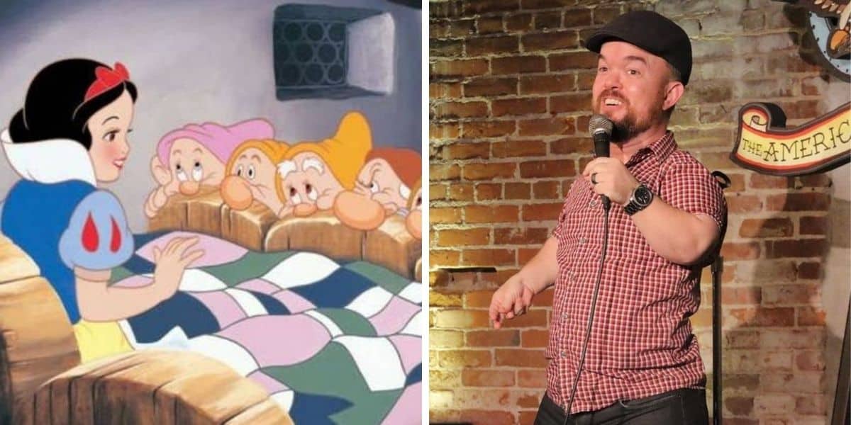 snow white (left) brad williams (right)
