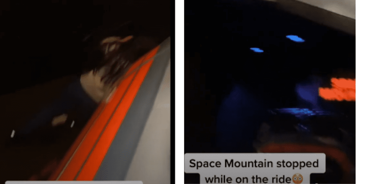 Space Mountain Breaks Down