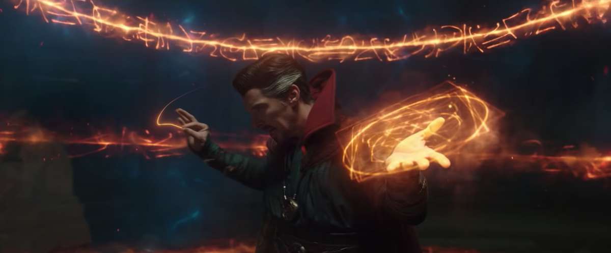 doctor strange casting spell no way home