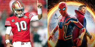 Spider man and Tom Brady