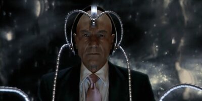 Charles Xavier/Professor X (Patrick Stewart) using Cerebro