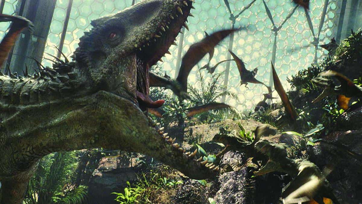 The Indominus Rex in 'Jurassic World'