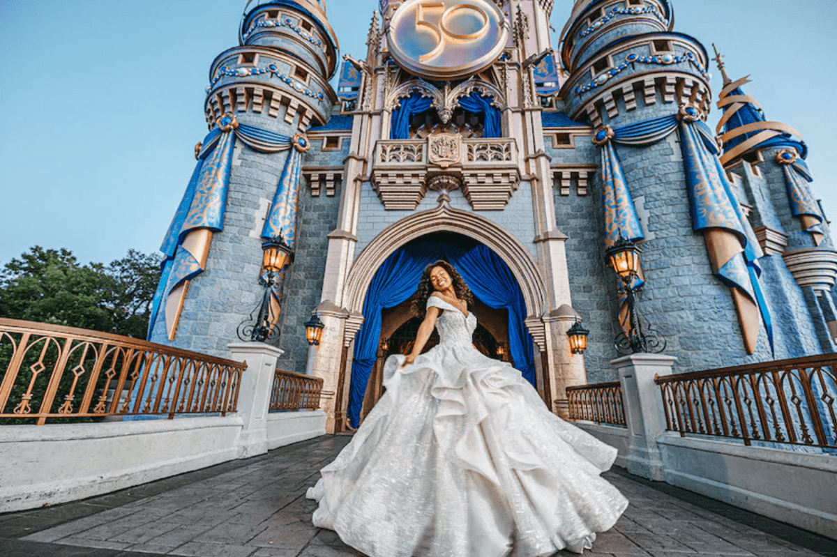 Enter to Win Disney's One-of-a-Kind 50th Anniversary Wedding Gown ...