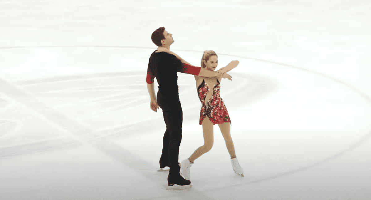 Brandon Frazier and Alexa Knierim