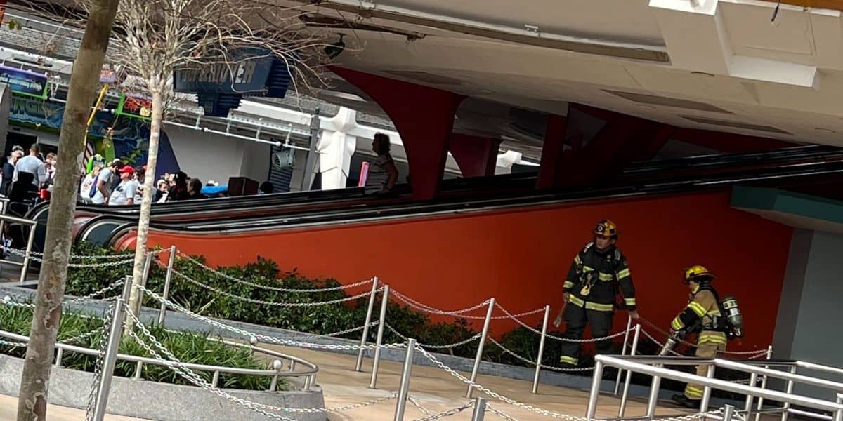 people mover and firefighters